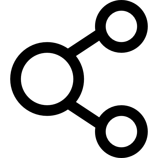 분자 Curved Lineal icon