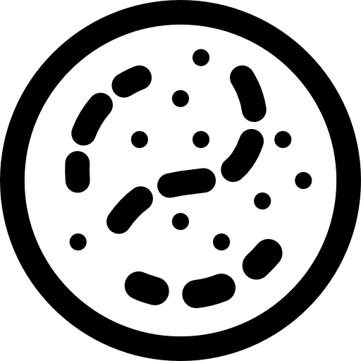 Germs Curved Lineal icon