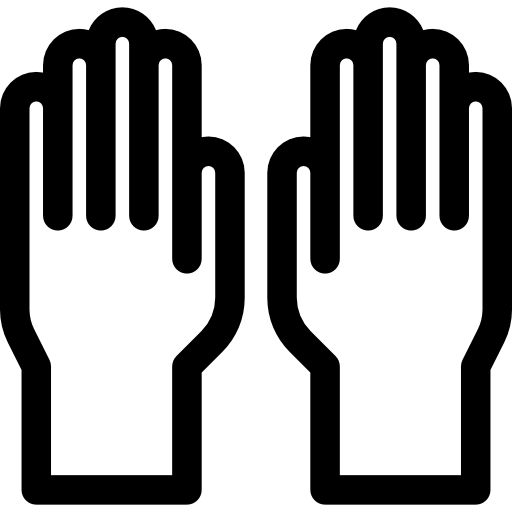 rękawice Curved Lineal ikona