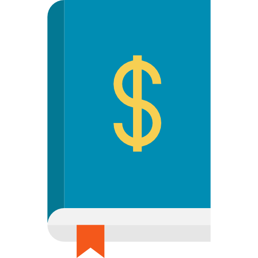 libro finanza Special Flat icona