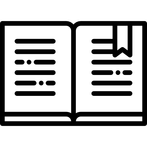 책 공개 시험 Detailed Rounded Lineal icon