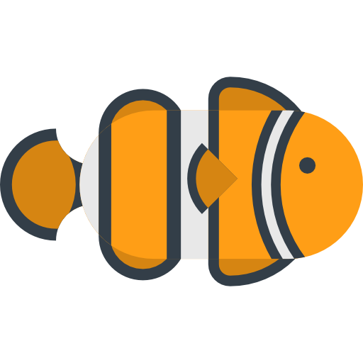 pez payaso Special Flat icono
