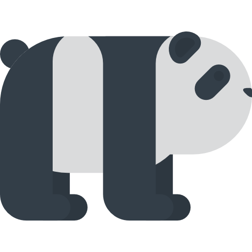 panda Special Flat icono