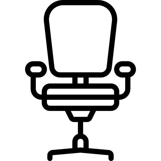 Desk chair Special Lineal icon