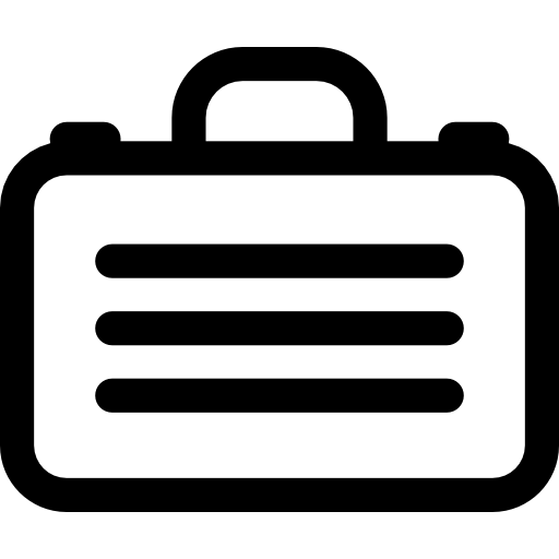 portfolio Basic Rounded Lineal icon