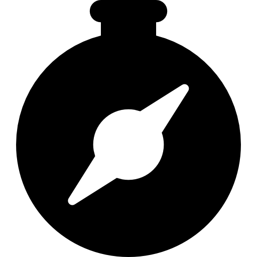 brújula  icono