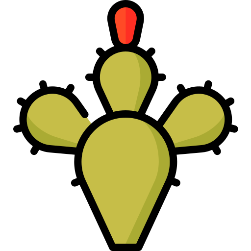 Prickly pear Special Lineal color icon