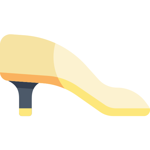 Высокие каблуки Kawaii Flat иконка