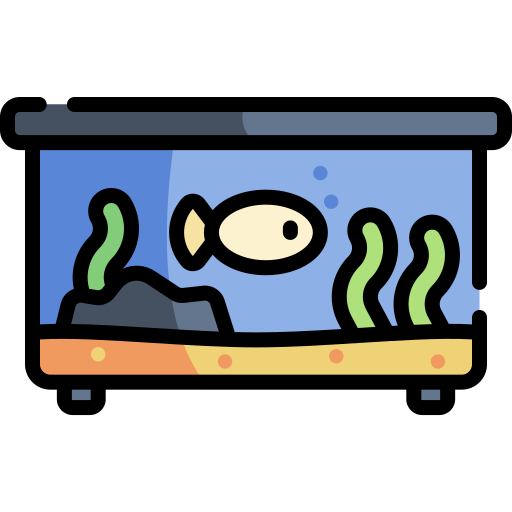 Aquarium Kawaii Lineal color icon