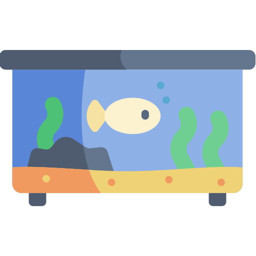 aquarium Kawaii Flat icon