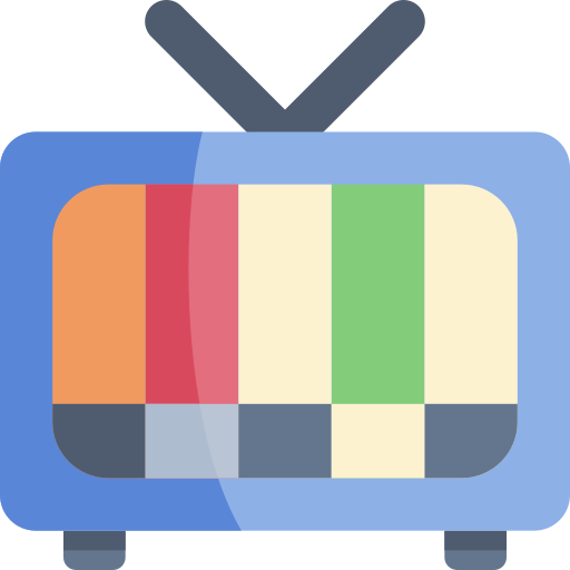テレビ Kawaii Flat icon