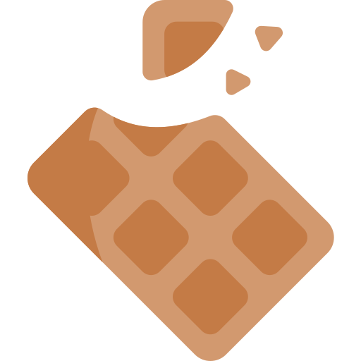 Chocolate Kawaii Flat icon