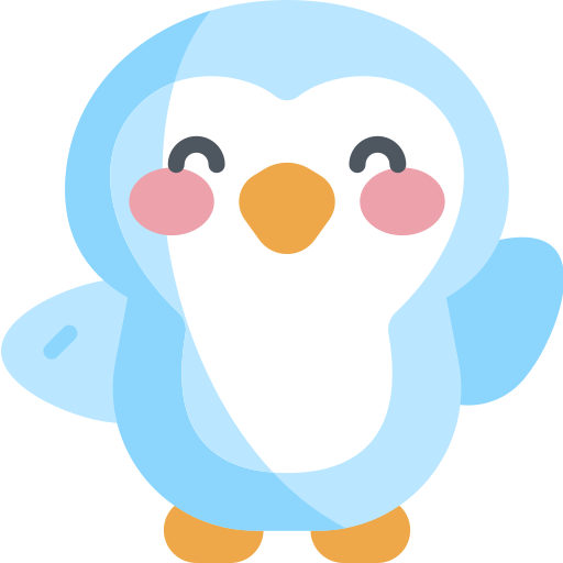 pinguin Kawaii Flat icon