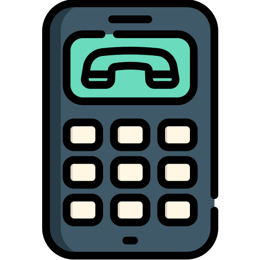 Teléfono Special Lineal color icono