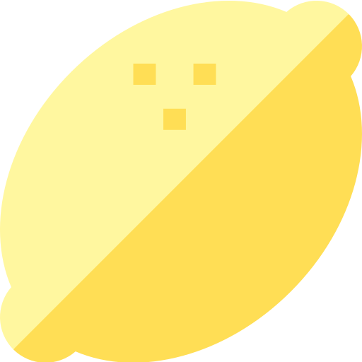 레몬 Basic Straight Flat icon