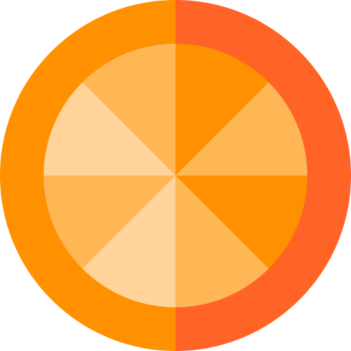 arancia Basic Straight Flat icona
