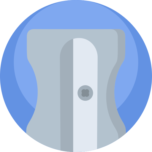 Sharpener Detailed Flat Circular Flat icon