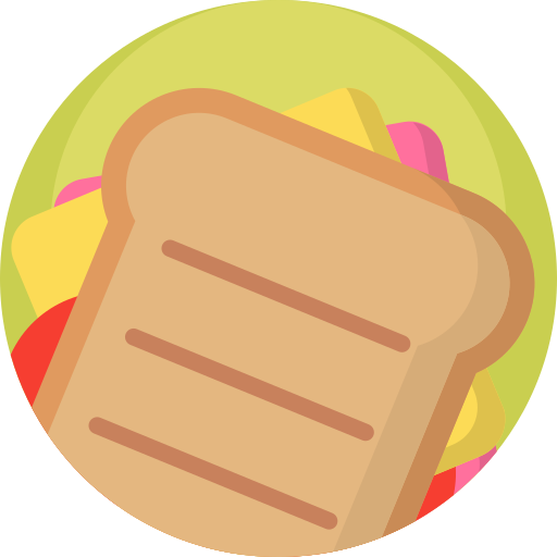 sandwich Detailed Flat Circular Flat icon