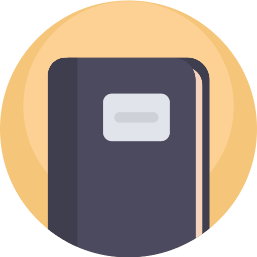Notebook Detailed Flat Circular Flat icon