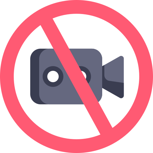No video Special Flat icon