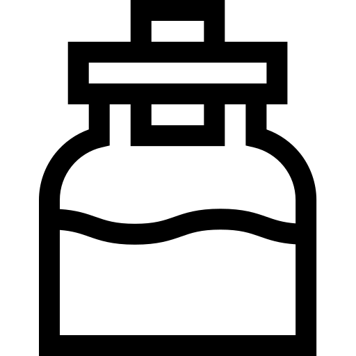 medycyna Basic Straight Lineal ikona