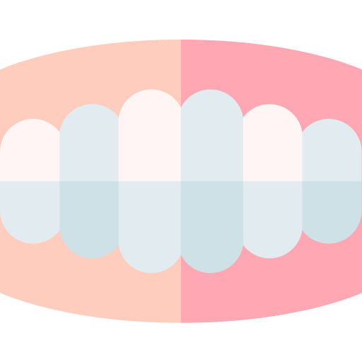 Teeth Basic Straight Flat icon