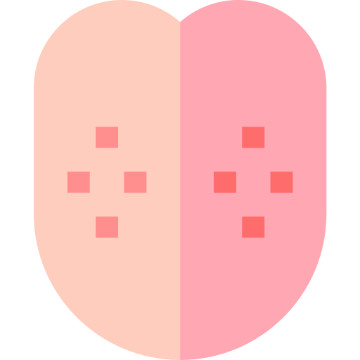 język Basic Straight Flat ikona