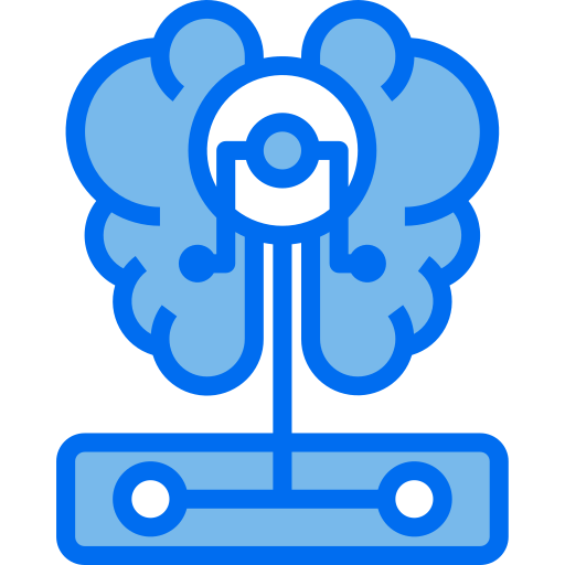 mózg Payungkead Blue ikona