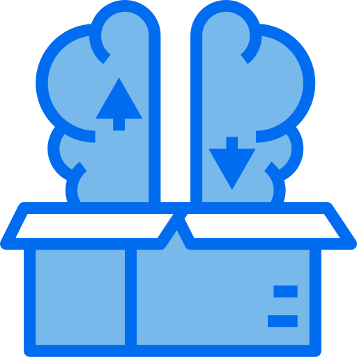 Storage Payungkead Blue icon