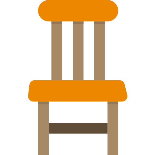 Chair Payungkead Flat icon
