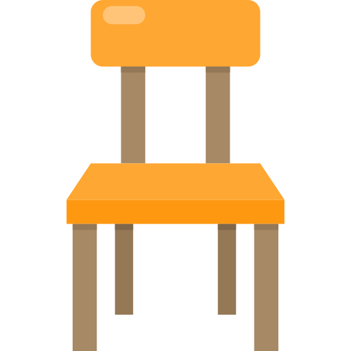 stoel Payungkead Flat icoon