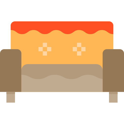 sofa Payungkead Flat ikona
