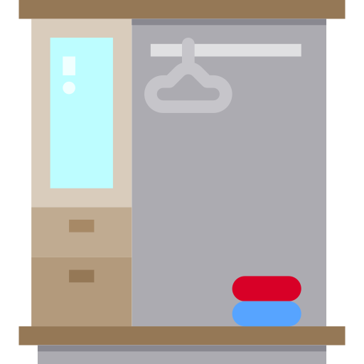 kleiderschrank Payungkead Flat icon