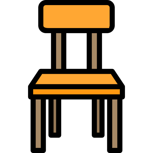 Chair Payungkead Lineal Color icon