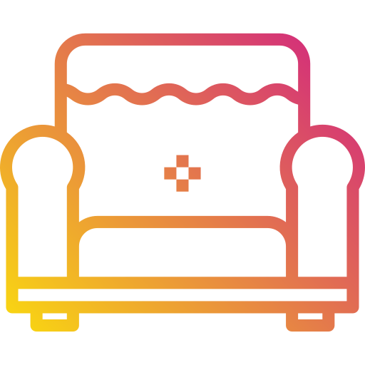 Sofa Payungkead Gradient icon