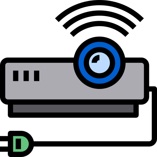 Projector Payungkead Lineal Color icon