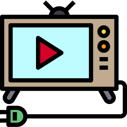 telewizja Payungkead Lineal Color ikona