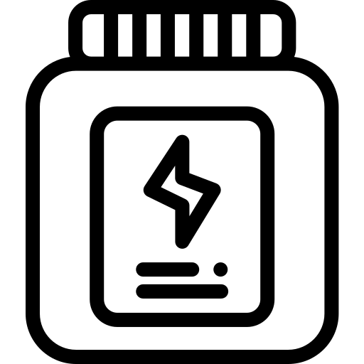 Protein Detailed Rounded Lineal icon