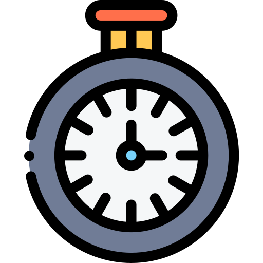 Chronometer Detailed Rounded Lineal color icon