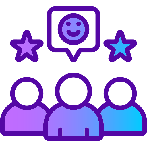 Customer satisfaction Generic gradient lineal-color icon