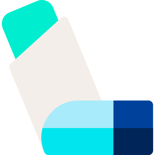 inhalator Basic Rounded Flat icon