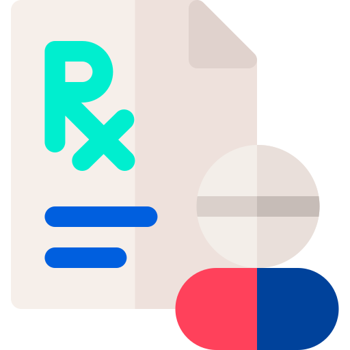Prescription Basic Rounded Flat icon