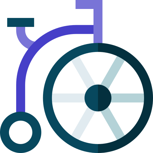 bycicle Basic Straight Flat icon