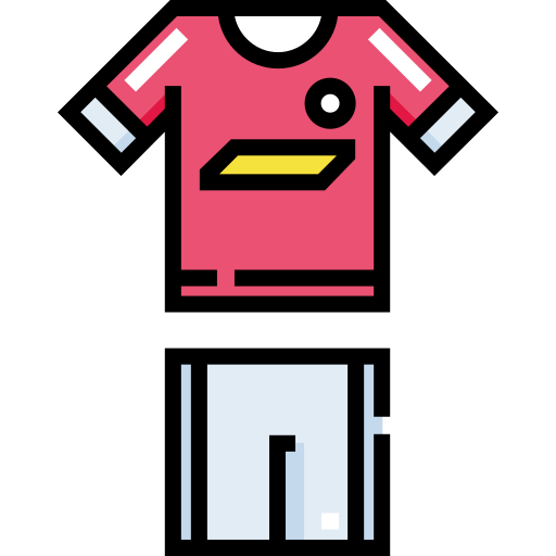 サッカー Detailed Straight Lineal color icon