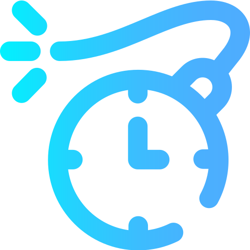 deadline Super Basic Omission Gradient icoon