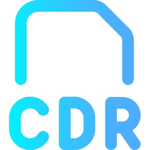 Cdr Super Basic Omission Gradient icono