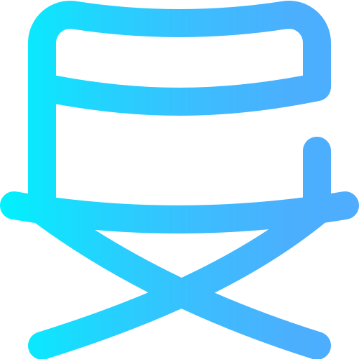 의자 Super Basic Omission Gradient icon