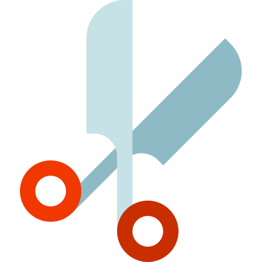 Tijeras Basic Straight Flat icono