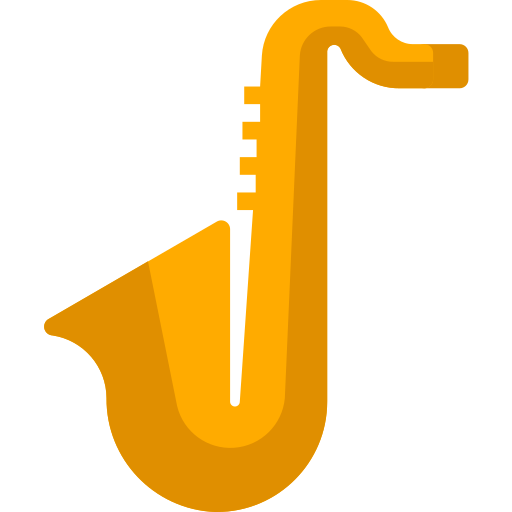 Saxofone Andinur Flat Ícone