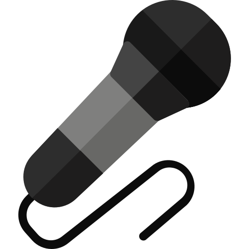 Microphone Andinur Flat icon